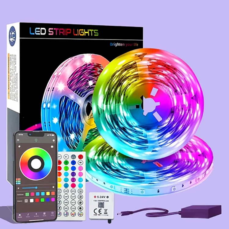 Hvordan installere LED -lysstrip?
