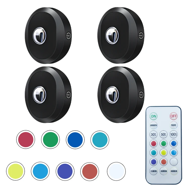 RGB fargeskiftende LED under kabinettlys